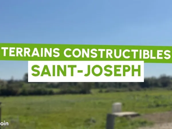 Terrain 662 m² Saint Joseph