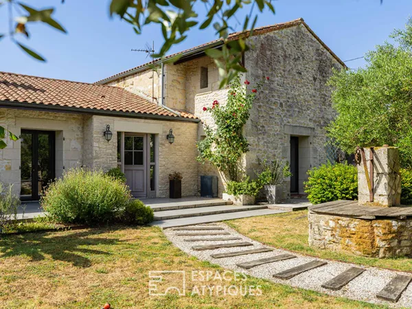 Maison de famille et son parc arboré
