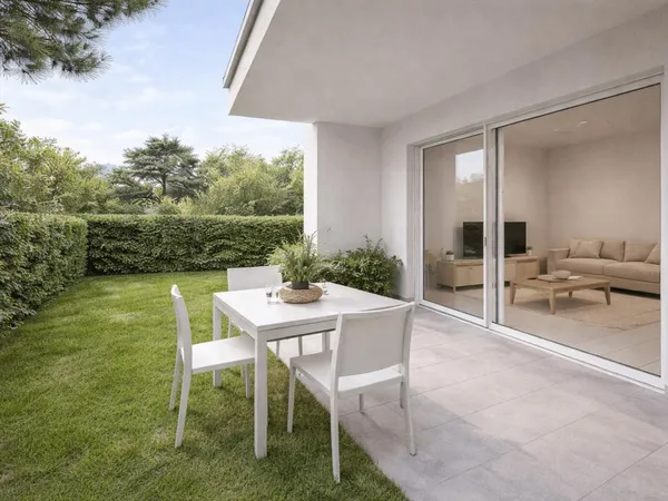 Appartement neuf 2 Pièces avec terrasse et jardin - Bormes-les-Mimosas, à proximité immédiate de la 