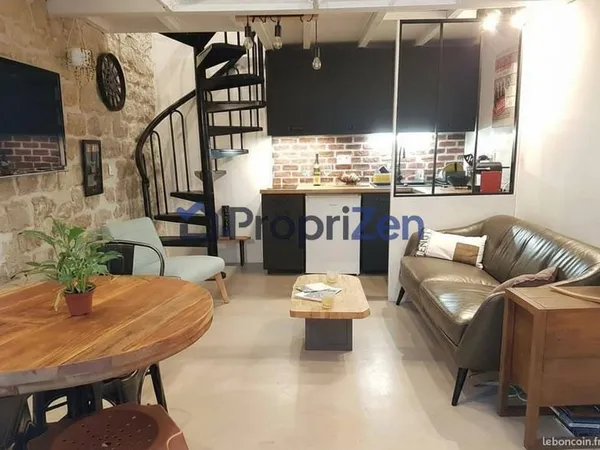 Loft 2 pièces 32 m²