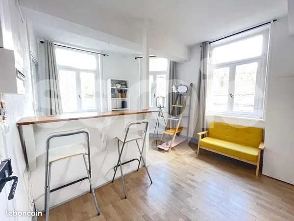 Studio 1 pièce 24 m²