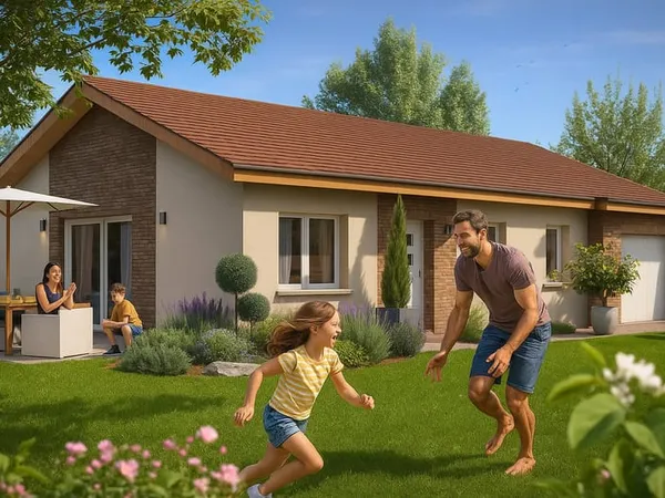Terrain + maison Vente Ornacieux-Balbins 4p 90m² 199000€