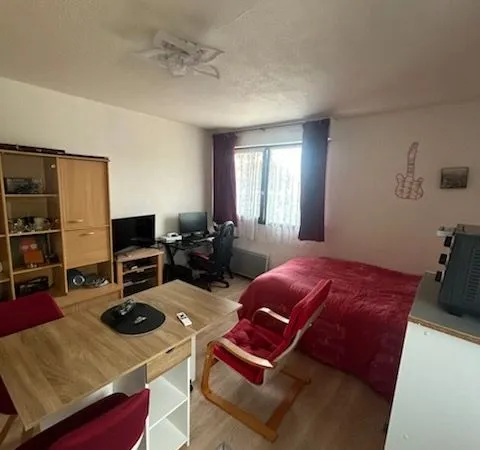 Studio vendu loué avec sa place parking