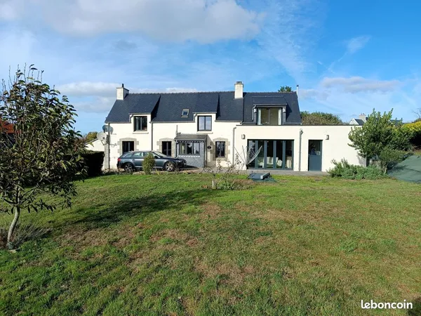 Maison en pierre avec extension, 150 m², vue campagne
