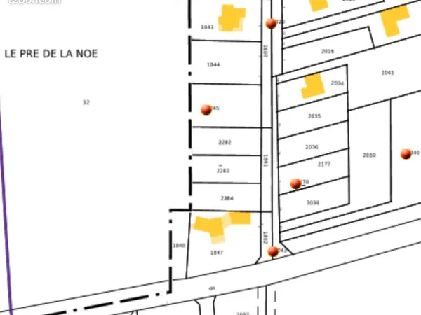 Terrain - 913m²