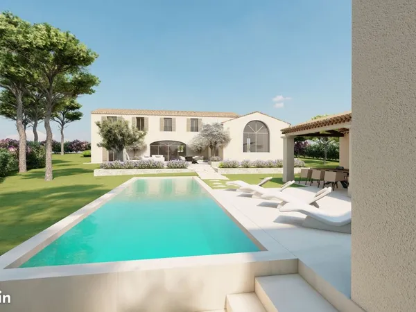 Grimaud - terrain 1 916 m² - permis purgé pour propriété de 303 m²