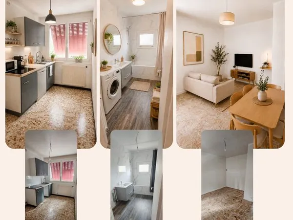 Appartement avec terrasse, garage et combles aménageables - Tomblaine
