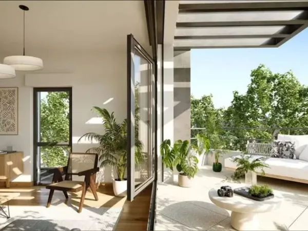 Genas  Le calme, une loggia et Lyon facilement accessible