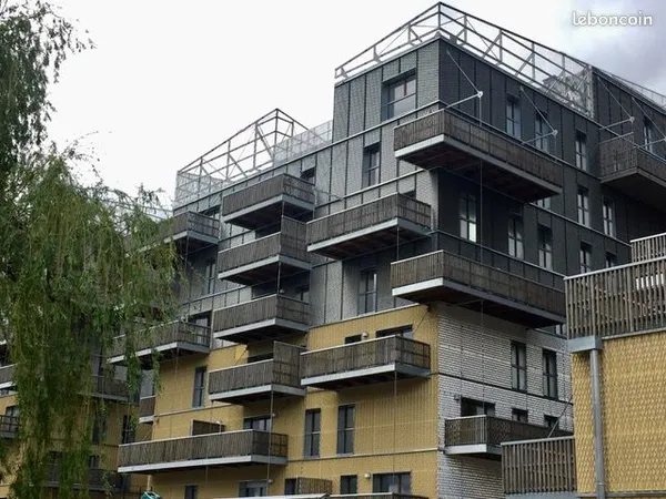 À LOUER - Strasbourg Deux Rives - 3 pièces 60 m² dans une résidence de 2019, avec parking
