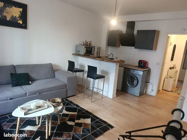 T2 MEUBLÉ RÉNOVÉ - 32 m² - MORLAIX - 525 CC - DISPONIBLE 01/11