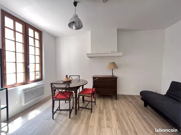 T1 bis meublé 23 m2 à louer centre Réalmont