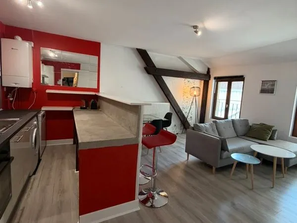 À louer - T3 meublé de 58 m² - Limoges