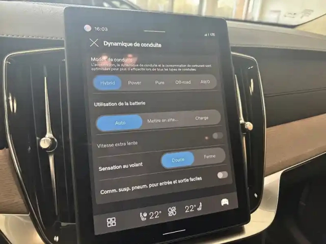 Volvo Xc90 t8 awd hybride rechargeable 455 ch geartronic 8 7pl — photo 12