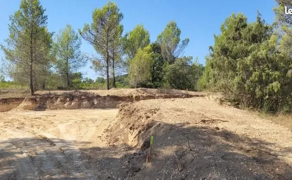 Terrain 550 m² Valflaunes