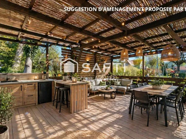 Maison rénovée lumineuse avec jardin à Villé 67220