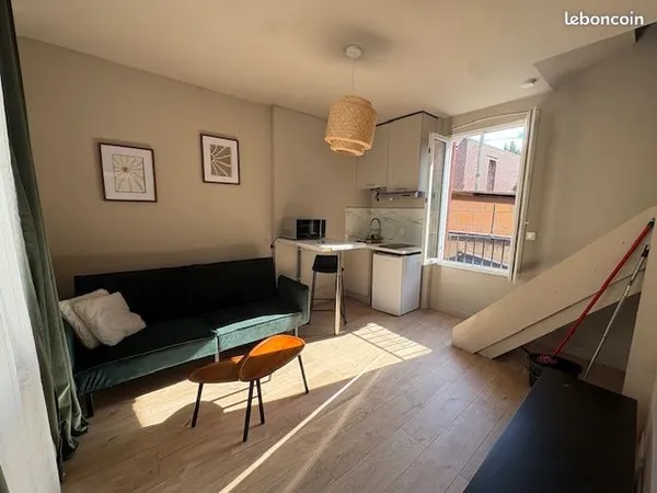 Duplex 2 pièces 30 m²