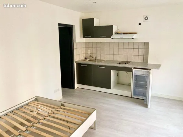 Studio rénové de 25 m² - Belfort, Faubourg de Brisach en rdc