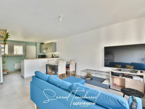 Maison 3ch rénovée avec accès direct à la Touques - SAINT MARTIN DE LA LIEUE (14100)