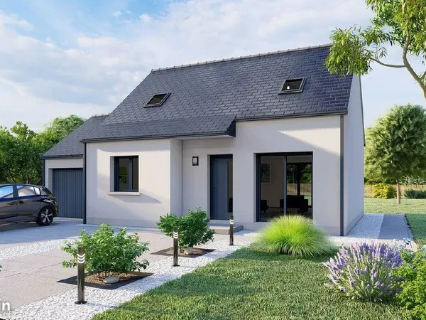 Projet de construction d'une maison 94 m² avec terrain à LE SEL-DE-BRETAGNE (35)