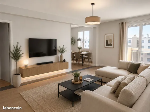 Appartement 4 pièces 80 m²