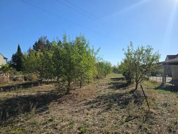 Terrain constructible arboré de 2 248 m²