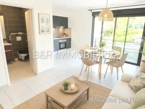 Studio 1 pièce 27 m²
