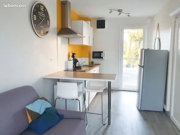 Studio meublé neuf clim Agen Gare