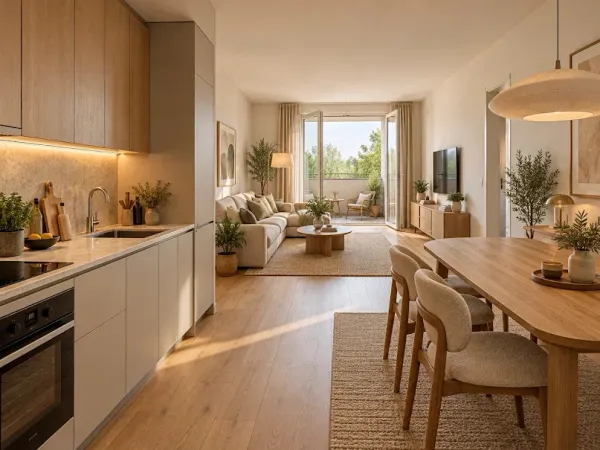 Appartement 3 pièces 63 m²