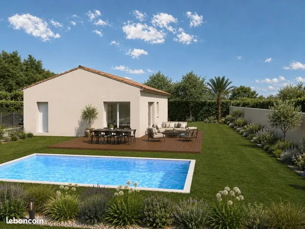 Construction neuve de 90 m² avec terrain à PORT-DE-BOUC (13)