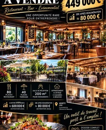 Restaurant/ salles de réceptions