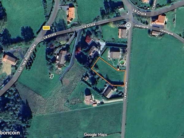 Terrain viabilisé 1500m² Estandeuil