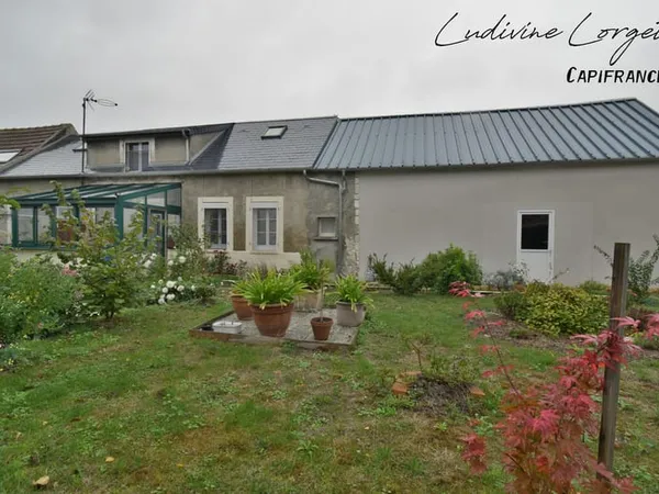 Maison à vendre à proche LIESSE-NOTRE-DAME (02350) 5 pièces - 114 m² - 3 chambres - Dépendance 47 m²