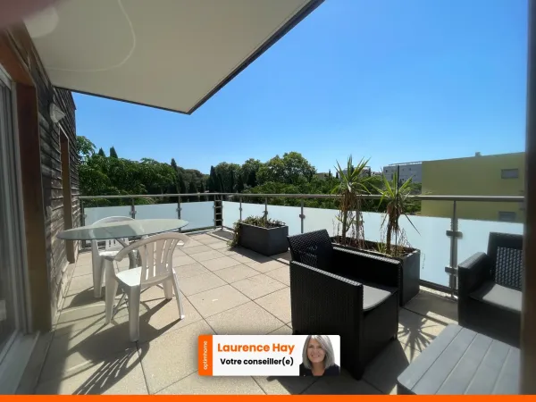 Appartement 4 pièces - 3 Chambres - Écoquartier des Grisettes - Dernier étage - Terrasse 21 m² - Gar