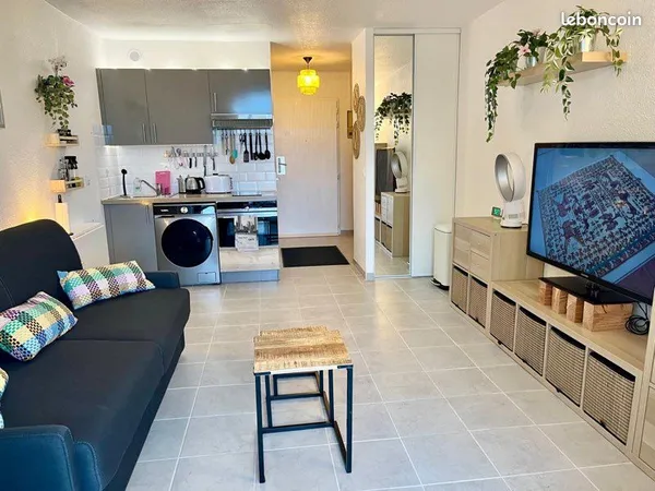 Studio meublé 30 m' avec parking - Résidence Cap Soleil, Saint-Mandrier-sur-Mer