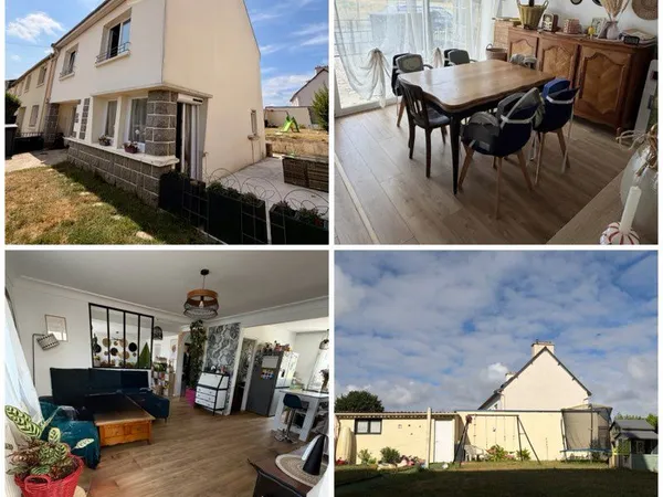 Maison familiale lumineuse (149 m² au sol) avec jardin - Saint-Brieuc (Quartier Les Villages)
