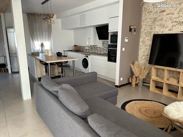 Maison T3 meublée