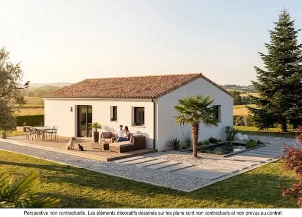 Maison neuve 3 pièces 70 m²
