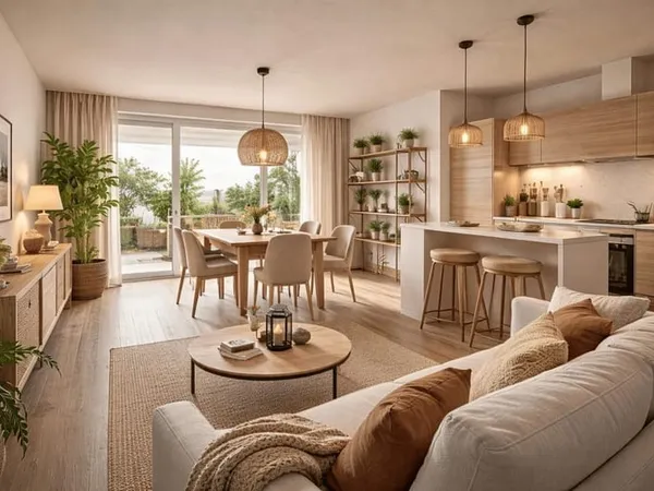 Appartement 3 pièces 62 m²