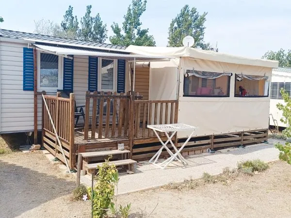 Mobilhome au cabanes de fleury