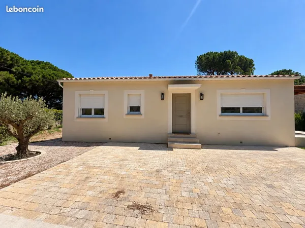 Maison neuve plain-pied - 3 ch