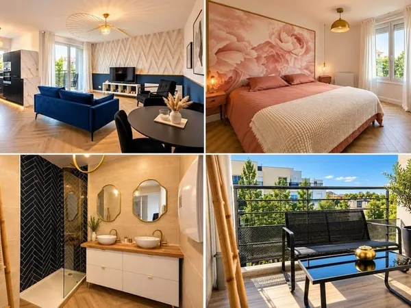 Appartement 3 pièces 63 m²
