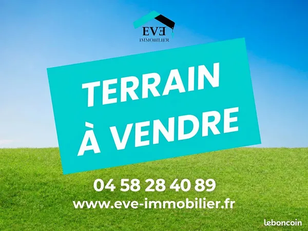 Terrain 1184 m² ROUSSILLON