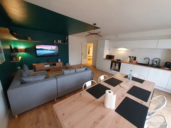 Chambre Spacieuse 14m² en Coliving / Colocation 4 Personnes dans un Appartement de 114m²