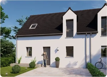 Terrain + maison 80 m²