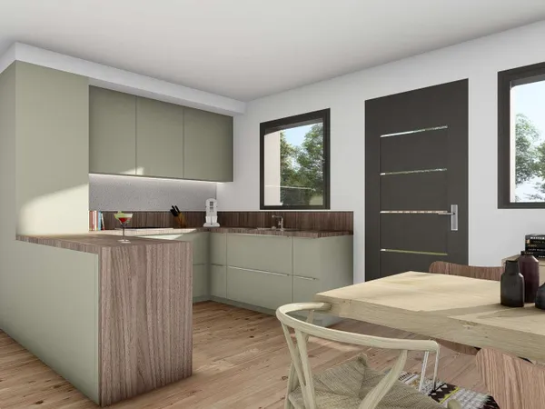 Maison 3 pièces 60 m²