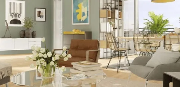 Appartement 2 pièces 51 m²