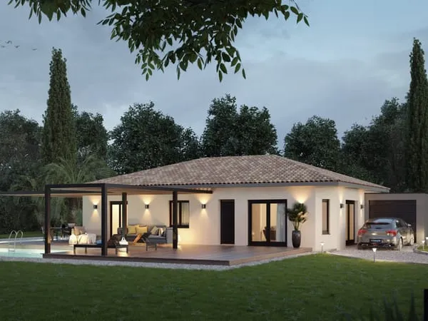 Manduel Maison Neuve avec Jardin