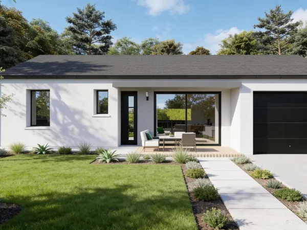 Terrain + maison 75 m²