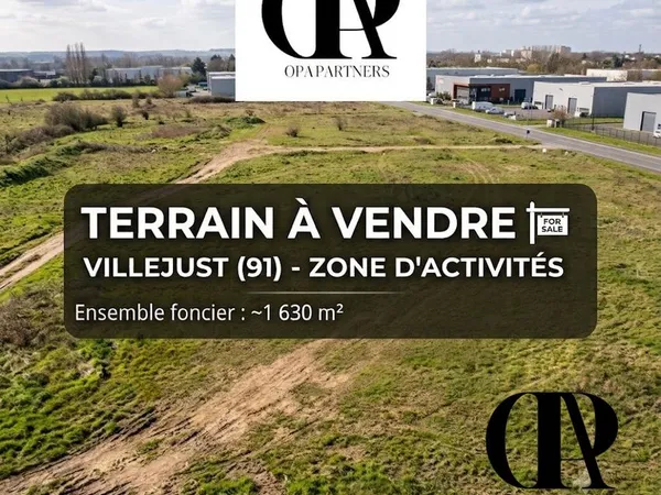 Terrain 1630 m² Villejust
