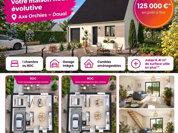 Maison 3 pièces 115 m²